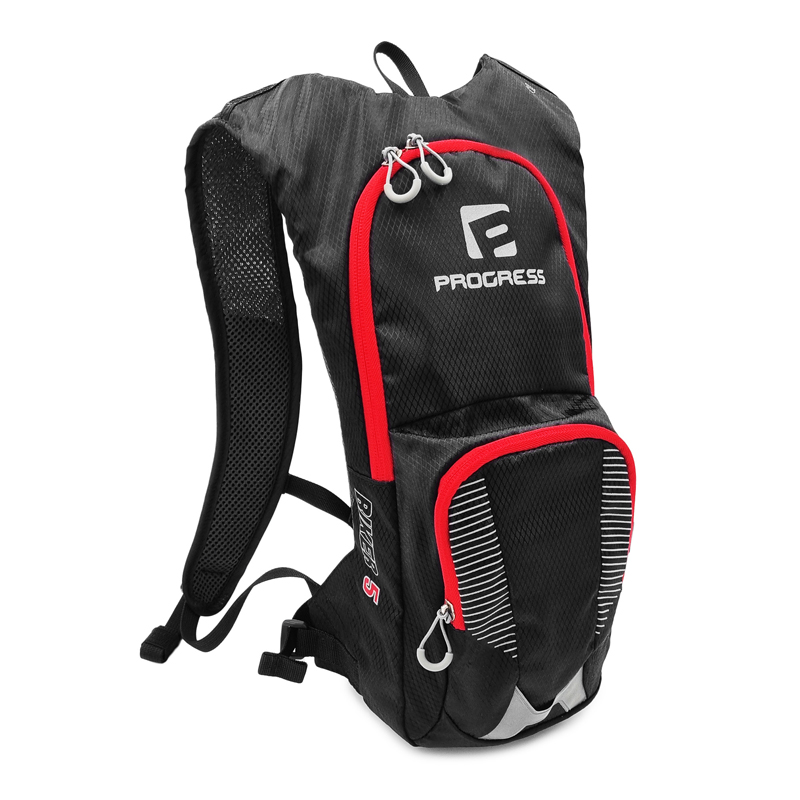 Malý cyklistický batoh PROGRESS Biker 5 černý Velikost: 5L
