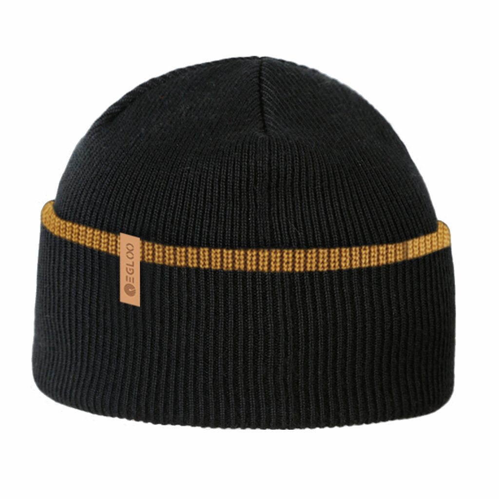 EGLOO MERINO HOT čepice SKADI, černá