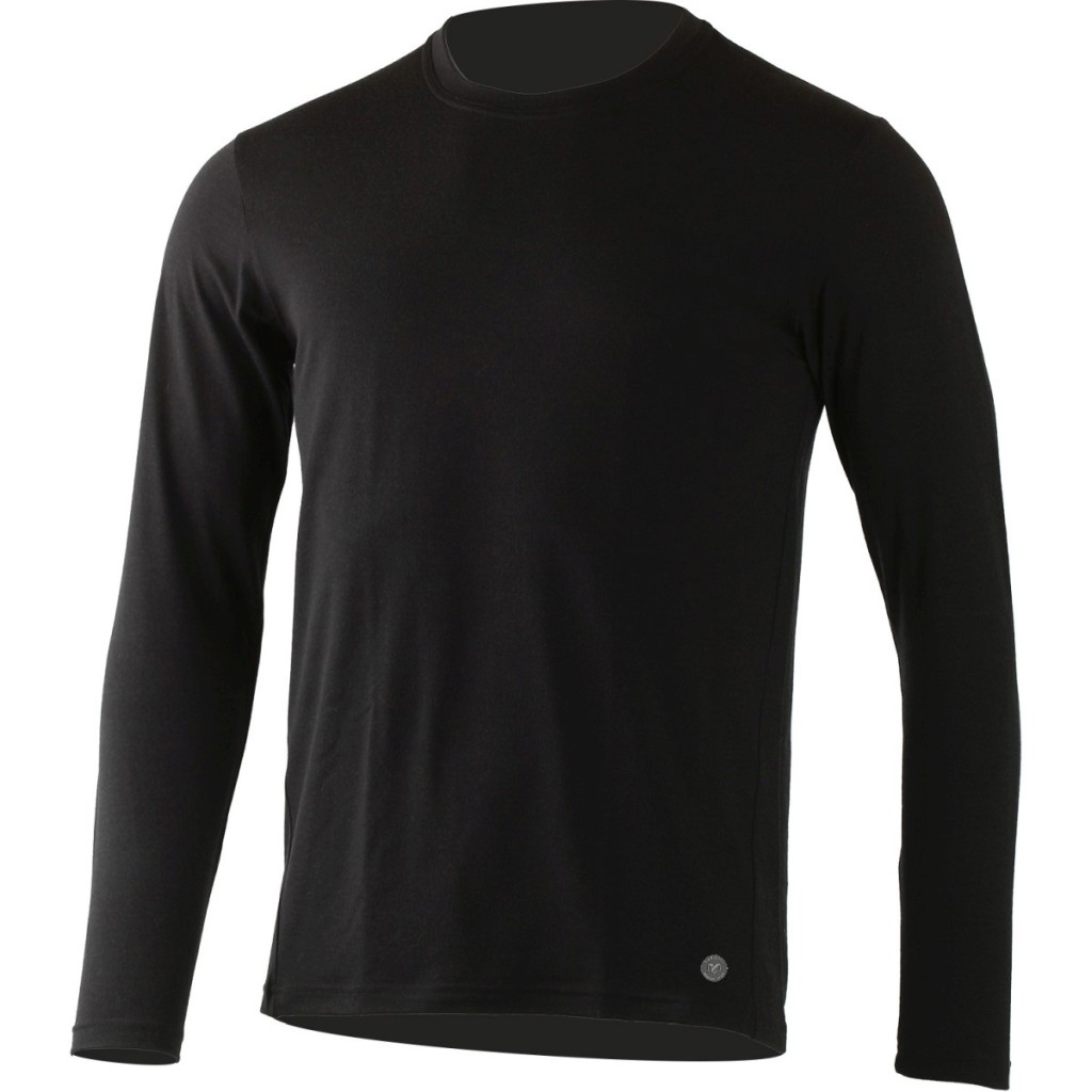 Pánské merino triko LASTING Alan černé Velikost: XL