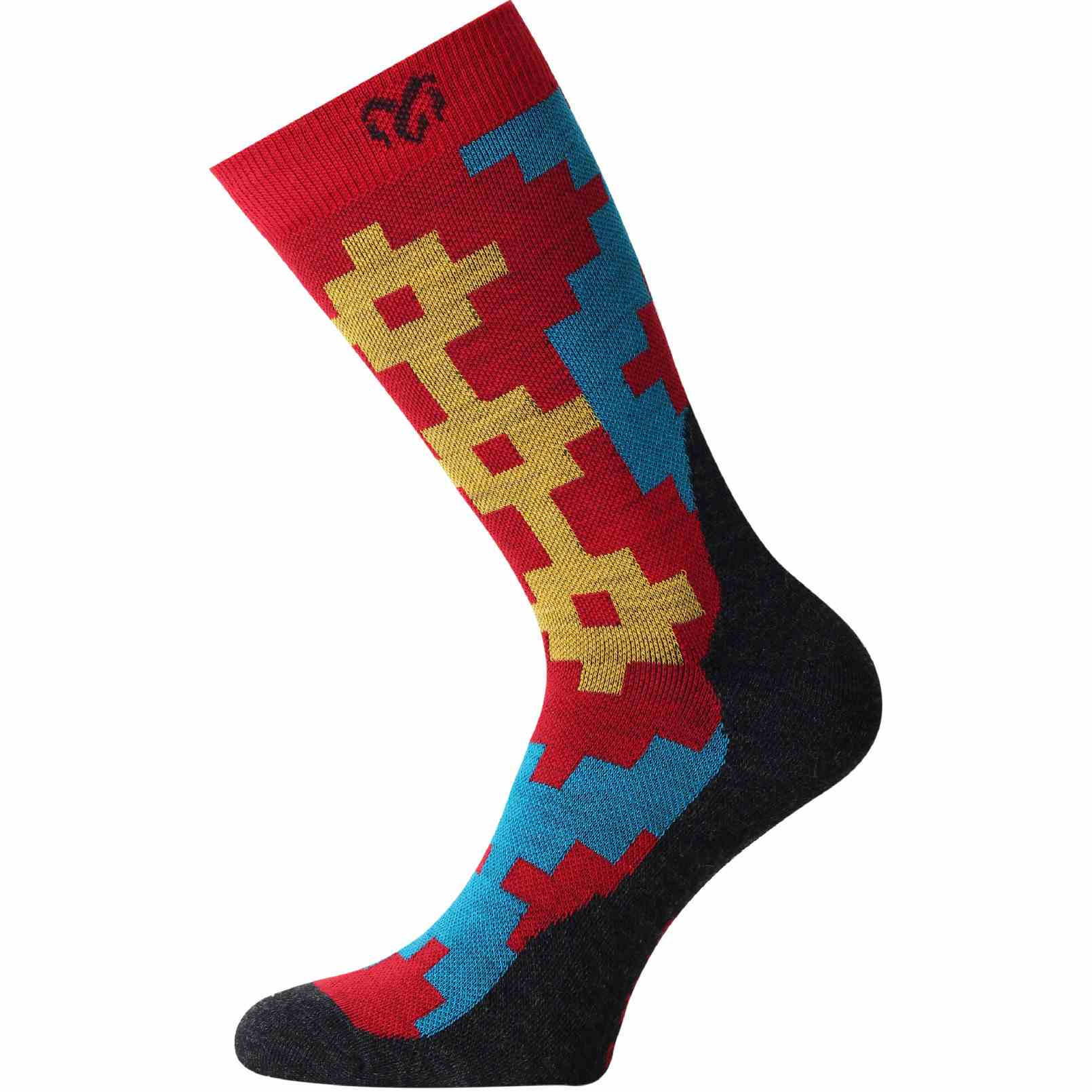 LASTING merino ponožky WHP, červené Velikost: M/38-41