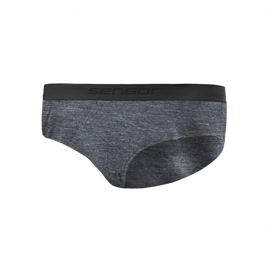 SENSOR MERINO LITE dámské kalhotky anthracite gray Velikost: S