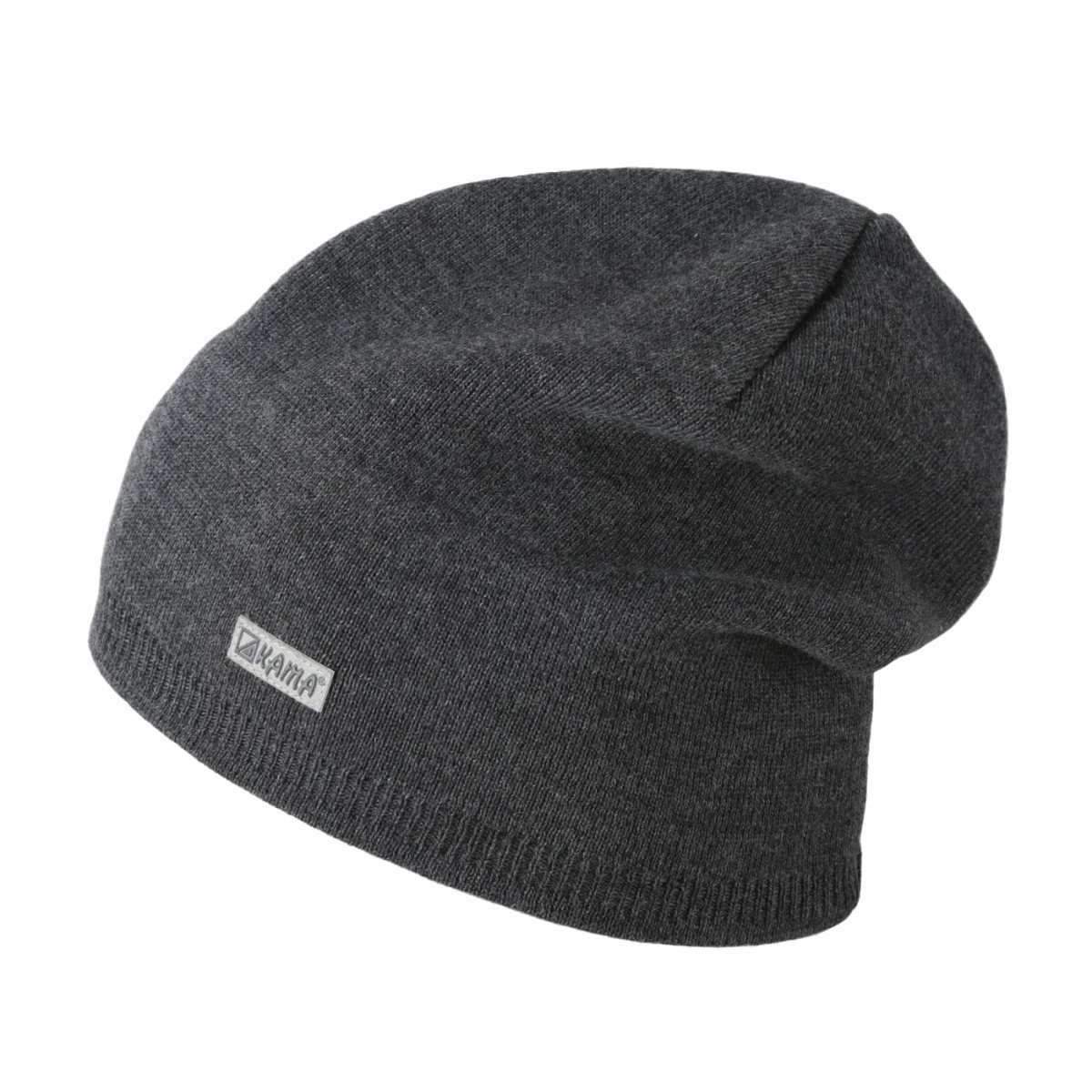 KAMA A200 Sustainno Merino čepice, šedá