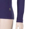SENSOR MERINO UPPER vz2017 dámská mikina krátký zip fialová
