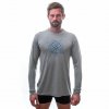 SENSOR MERINO ACTIVE PT COMPASS pánské triko dl.rukáv šedá