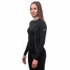 SENSOR MERINO ACTIVE dámské triko dl.rukáv černá