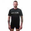 SENSOR MERINO ACTIVE PT MOUNTAINS pánské triko kr.rukáv černá
