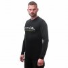SENSOR MERINO ACTIVE PT MOUNTAINS pánské triko dl.rukáv černá