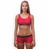 SENSOR MERINO ACTIVE dámská podprsenka magenta