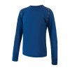 SENSOR MERINO AIR SET dětský triko dl.rukáv + spodky tm.modrá