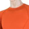 SENSOR MERINO AIR pánské triko dl.rukáv tm.oranžová