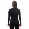 SENSOR MERINO ACTIVE dámské triko dl.rukáv černá/šedá pruhy