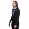 SENSOR MERINO ACTIVE PT ARROWS dámské triko dl.rukáv černá