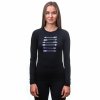 SENSOR MERINO ACTIVE PT ARROWS dámské triko dl.rukáv černá