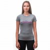 SENSOR MERINO ACTIVE PT MOUNTAINS dámské triko kr.rukáv sv.šedá