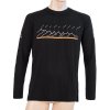SENSOR MERINO AIR PT pánské triko dl.rukáv černá RJ