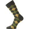 Lasting merino ponožky WPK zelené