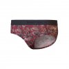 SENSOR MERINO IMPRESS dámské kalhotky lilla/feather