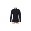 SENSOR MERINO DF CLUB dětské triko dl.rukáv černá