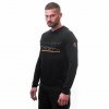 SENSOR MERINO UPPER RJ pánská mikina klokanka černá