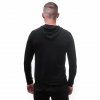 SENSOR MERINO UPPER RJ pánská mikina klokanka černá