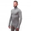 SENSOR MERINO BOLD pánské triko dl.rukáv roll neck cool gray