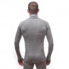 SENSOR MERINO BOLD pánské triko dl.rukáv roll neck cool gray