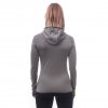 SENSOR MERINO UPPER MOUNTAINS dámská mikina klokanka šedá
