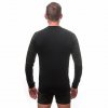 SENSOR MERINO IMPRESS pánské triko dl.rukáv černá/batik