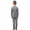 SENSOR MERINO ACTIVE SET dětský triko dl.rukáv + spodky lilla