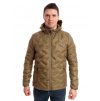 man wearing gold brown light down jacket 1 scaled