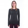 SENSOR MERINO BOLD dámské triko dl.rukáv anthracite gray