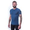 SENSOR MERINO AIR pánské triko kr.rukáv tm.modrá