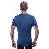 SENSOR MERINO AIR pánské triko kr.rukáv tm.modrá