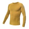 SENSOR MERINO AIR pánské triko dl.rukáv mustard