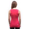 SENSOR MERINO AIR dámské triko bez rukávu magenta