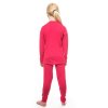SENSOR MERINO AIR SET dětský triko dl.rukáv + spodky magenta