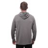 SENSOR MERINO UPPER traveller pánská mikina s kapucí, šedá