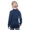SENSOR MERINO DF TERRITORY dětské triko dl.rukáv, deep blue