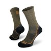EGLOO MERINO TSM Trek socks, brown olive 1500x1500