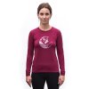 SENSOR MERINO ACTIVE PT FOX dámské triko dl.rukáv lilla