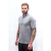 SENSOR MERINO ACTIVE POLO pánské triko kr.rukáv šedá
