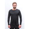 SENSOR MERINO AIR traveller pánské triko dl.rukáv černá