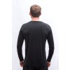 SENSOR MERINO AIR traveller pánské triko dl.rukáv černá