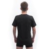 SENSOR MERINO CORDURA pánské triko kr.rukáv černá