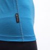 SENSOR MERINO IMPRESS dámské triko kr.rukáv modrá/universe