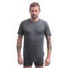 SENSOR MERINO LITE pánské triko kr.rukáv anthracite gray