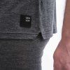 SENSOR MERINO LITE pánské triko kr.rukáv anthracite gray
