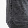 SENSOR MERINO LITE pánské triko kr.rukáv anthracite gray