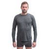 SENSOR MERINO LITE pánské triko dl.rukáv anthracite gray