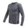 SENSOR MERINO LITE pánské triko dl.rukáv anthracite gray